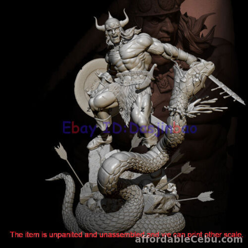 1st picture of Conan 1/24 Resin Figure Model Kit Unpainted Unassembled TD-3064 For Sale in Cebu, Philippines