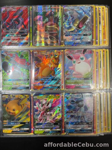 1st picture of Pokemon TCG Card Binder Collection Lot S&M Era GX/Full Art/Charizard 100+ Cards For Sale in Cebu, Philippines