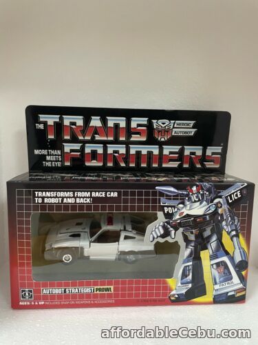 1st picture of TRANSFORMERS G1 Reissue Prowl Brand New  Free Shipping For Sale in Cebu, Philippines