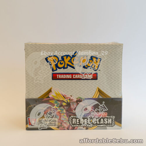 1st picture of Rebel Clash Booster Box (Pokemon TCG Sword and Shield) - Sealed For Sale in Cebu, Philippines
