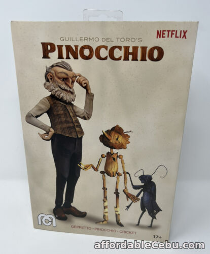 1st picture of Netflix Pinocchio Del Toros Figure Set Geppetto Cricket Limited SHIPS NOW  For Sale in Cebu, Philippines