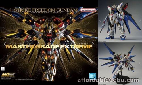1st picture of NEW Bandai MG EX MGEX Gundam SEED DESTINY Strike Freedom Gundam Model Kit 1/100 For Sale in Cebu, Philippines