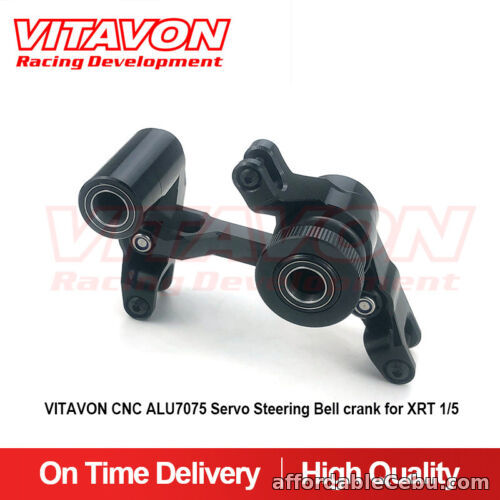 1st picture of VITAVON CNC ALU7075 Servo Steering Bell crank for TRAXXAS XRT 1/5 Black For Sale in Cebu, Philippines