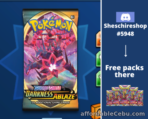 1st picture of Darkness Ablaze x 50 Pokemon In-Game Booster Send Fast TCGO PTCGO Online Code For Sale in Cebu, Philippines