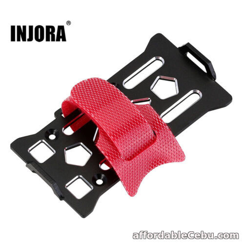 1st picture of INJORA CNC Aluminum Battery Holder Tray w/ Strap for 1/24 RC Crawler Axial SCX24 For Sale in Cebu, Philippines