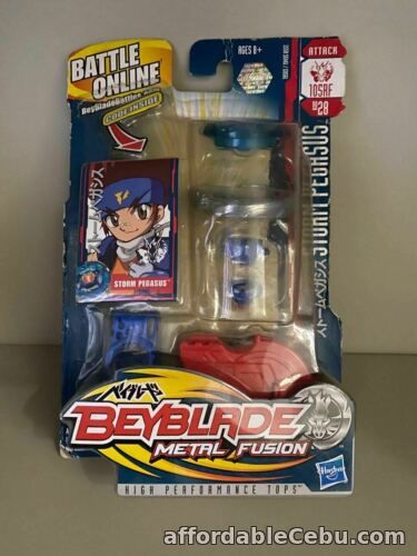 1st picture of Out of Production Hasbro Beyblade Metal Fusion BB-28 Storm Pegasus 105RF Attack For Sale in Cebu, Philippines