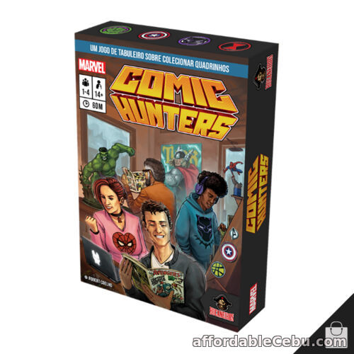 1st picture of Marvel Comic Hunters Board Game by Bucaneiros Brazil Brand New Sealed NIB Set For Sale in Cebu, Philippines