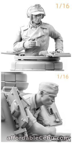 1st picture of 1/16 resin soldiers figures model kit WW II German tank crew 2 man Unassembled For Sale in Cebu, Philippines