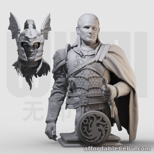 1st picture of 1/10 Resin Figure Bust Prince Dragon Family Unassembled Unpainted 148-wy For Sale in Cebu, Philippines