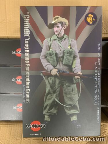 1st picture of UJINDOU UD9015 1/6 Chindit Long Range Penetration Groups Myanmar 1944 Soldier For Sale in Cebu, Philippines