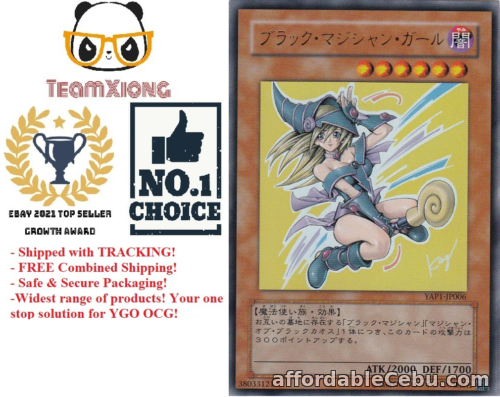1st picture of EX YuGiOh YAP1-JP006 Dark Magician Girl Ultra Rare Japanese Lost Art Promo Art For Sale in Cebu, Philippines