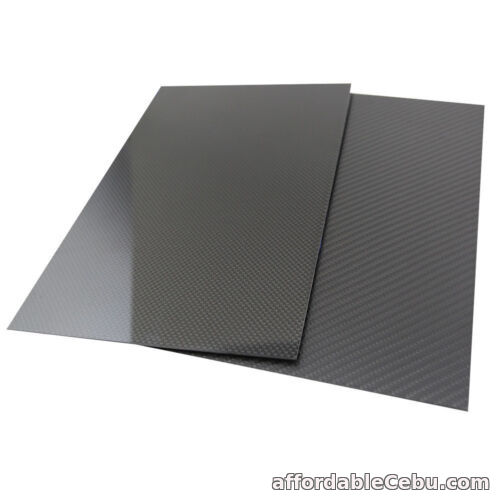 1st picture of 400x500mm 3K 100% Carbon Fiber Plate Panel Sheet 0.2-6mm Thickness Matte Surface For Sale in Cebu, Philippines