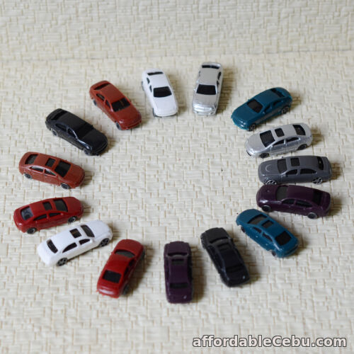 1st picture of 50 pcs N Scale 1:160 painted Model Cars N gauge For Sale in Cebu, Philippines