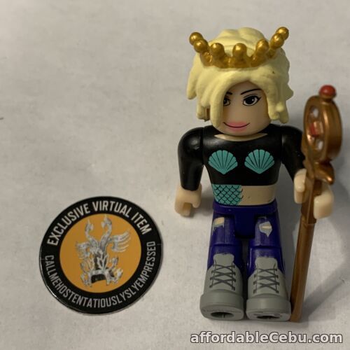 1st picture of Roblox Celebrity Series CALLMEHBOB Figure With CROWN Virtual Item Code Shipped For Sale in Cebu, Philippines