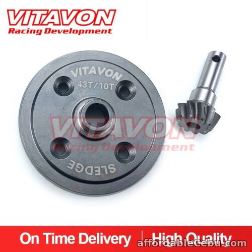 1st picture of VITAVON CNC HD Steel Front Rear Diff Gear Spiral Cut Pinion Ring Gear for Sledge For Sale in Cebu, Philippines