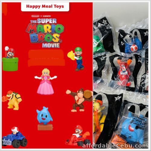 1st picture of 2022 McDonald’s Super Mario Bros Movie Happy Meal Toys  Complete Set of 8 Sealed For Sale in Cebu, Philippines