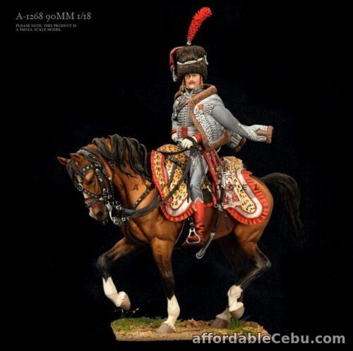 1st picture of 1/18 Resin Model Kit Ancient Knight on Horse Unpainted Unassembled a-1268 For Sale in Cebu, Philippines