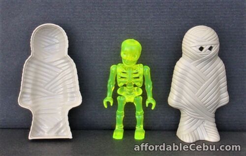 1st picture of Playmobil Egyptian  1 x Mummy & Neon Skeleton  Mint Condition For Sale in Cebu, Philippines
