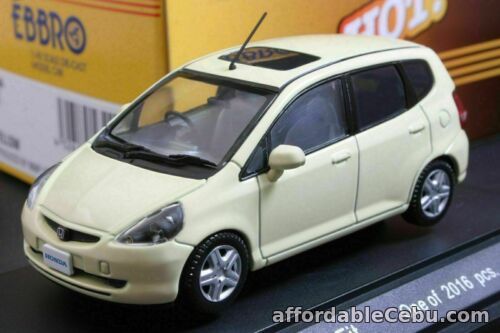 1st picture of EBBRO 43220 1:43 SCALE 2001 HONDA FIT JAZZ GD1 DIE CAST MODEL CAR LIGHT YELLOW For Sale in Cebu, Philippines