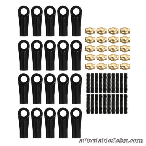 1st picture of INJORA 20PCS M2 Plastic Rod Ends Link Balls For 1/24 RC Crawler Car Axial SCX24 For Sale in Cebu, Philippines