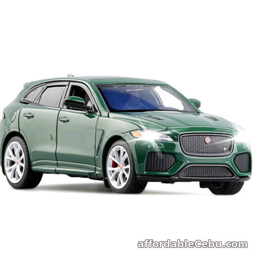 1st picture of 1:32 Jaguar F-Pace SUV Diecast Model Car Toy Collection Sound&Light Pull Back For Sale in Cebu, Philippines