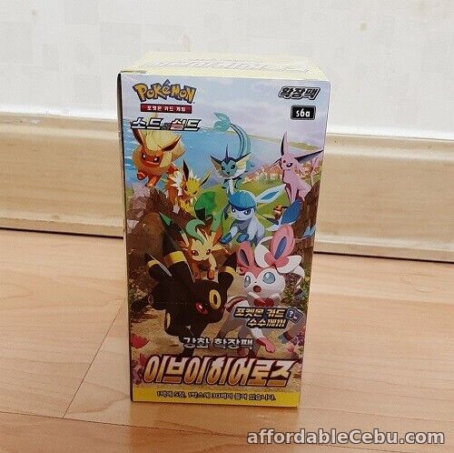 1st picture of Pokemon Card Game Sword Shield Enhanced Expansion Pack Eevee Heroes KOREAN VER For Sale in Cebu, Philippines
