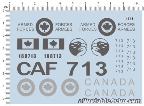1st picture of Detail Up CAF Canadian Air armed Force canada 713 Fighter Marking Model Decal For Sale in Cebu, Philippines