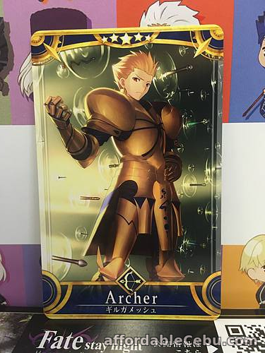 1st picture of Gilgamesh Stage 1 Archer Star 5 FGO Fate Grand Order Arcade Mint Card For Sale in Cebu, Philippines