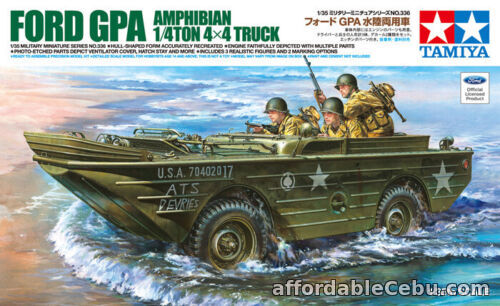 1st picture of Tamiya 35336 1/35 Military Model Kit Ford GPA Seep Amphibian 1/4 Ton 4x4 Truck For Sale in Cebu, Philippines