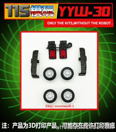 1st picture of YYW-30 Knee Wheel Rear Fender Upgrade Kit For Legacy G2 Laser OP Prime For Sale in Cebu, Philippines