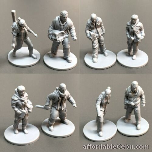 1st picture of 8PCS Civilians Miniatures For This War Of Mine Board Games Figures Role Play Toy For Sale in Cebu, Philippines
