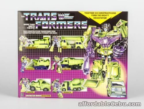 1st picture of TRANSFORMERS G1 Reissue Devastator Gift Set Brand New  Free Shipping For Sale in Cebu, Philippines