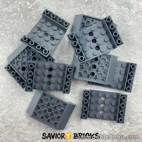 1st picture of LEGO 60219 Slope, Inverted 45 6 x 4 Double - DARK BLUISH GRAY (10pcs) For Sale in Cebu, Philippines