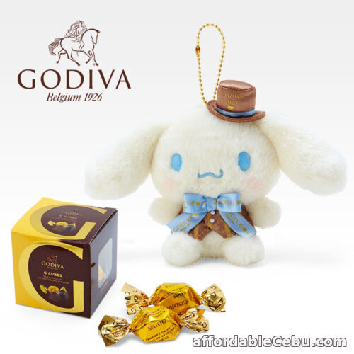 1st picture of Godiva Plush Keychain & Chocolate 2023 Limited Hello Kitty My Melody Cinnamoroll For Sale in Cebu, Philippines