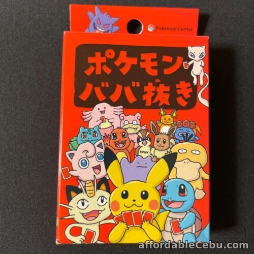 1st picture of Pokemon old maid card deck playing card Pokemon center limited Japan w/Tracking For Sale in Cebu, Philippines