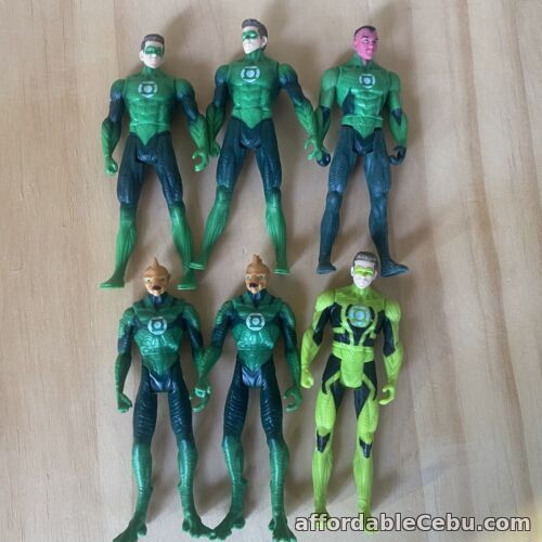 1st picture of Lot OF 6PCS DC Universe Green Lantern Movie 3.75”-4" Action Figure Toys For Sale in Cebu, Philippines