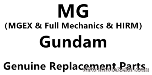 1st picture of Bandai 1/100 MG & MGEX & Full Mechanics & HIRM Gundam Genuine Replacement Parts For Sale in Cebu, Philippines