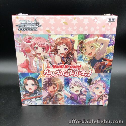 1st picture of Weiss Schwarz Bang Dream! Girls Band Party! 5th Anniversary Booster box Japanese For Sale in Cebu, Philippines
