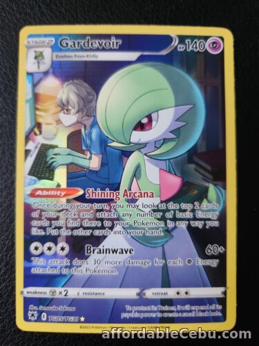 1st picture of Gardevoir Full Art - TG05/TG30 Astral Radiance Trainer Gallery - Pokemon Mint/NM For Sale in Cebu, Philippines