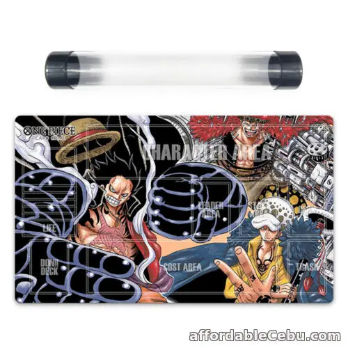 1st picture of One Piece Playing Mat Trading Card Game Zones OPCG Duel Playmat Free Best Tube For Sale in Cebu, Philippines