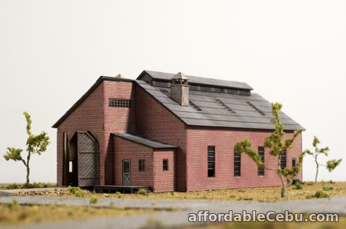 1st picture of Laser Cut N Scale 2 Stall Engine House Building KIT. For Sale in Cebu, Philippines