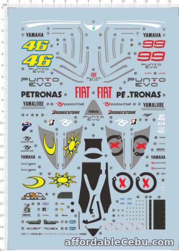 1st picture of 1/12 decals YAMAHA YZR-M1 09  (61006B) For Sale in Cebu, Philippines