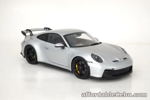 1st picture of NOREV 1/18 Porsche 911 GT3 2021 Metal Diecast Model Car Toy Gifts Display Silver For Sale in Cebu, Philippines
