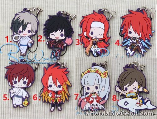 1st picture of Tales of Symphonia Tales of series Rubber Strap Bag Charm Keychain Keyring Zelos For Sale in Cebu, Philippines
