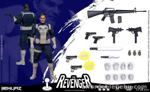1st picture of EKUAZ STUDIO EKS06 1/12 The Revenger Punisher Video Gmaes 6" Male Action Figure For Sale in Cebu, Philippines