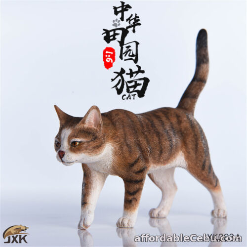 1st picture of JXK 1/6 Chinese garden Cat Pet Statue Animal Model Figure Collector Toy Gift For Sale in Cebu, Philippines