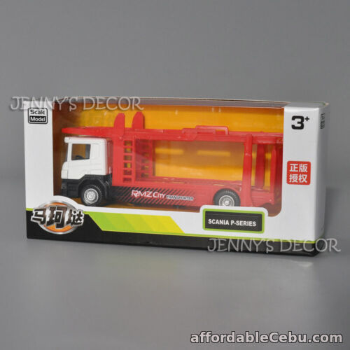 1st picture of RMZ City 1:64 Scale Diecast Metal Scania P-Series Car Transporter Truck Replica For Sale in Cebu, Philippines