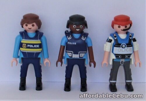 1st picture of Playmobil  Set of 3 x Assorted Police Officers (B)  Good Condition For Sale in Cebu, Philippines