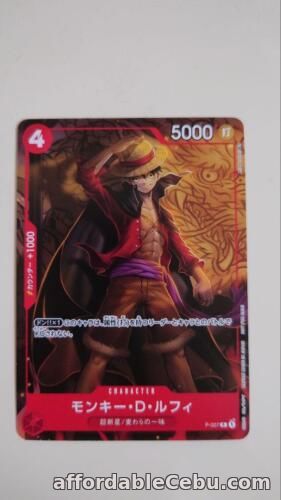 1st picture of ONE PIECE Card Game Monkey D. Luffy P-007 Saikyo Jump Promo Japanese TCG Japan For Sale in Cebu, Philippines