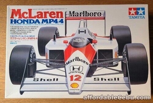 1st picture of Tamiya 1/20 McLaren Honda MP4/4 Grand Prix Collection plastic model kit used F/S For Sale in Cebu, Philippines